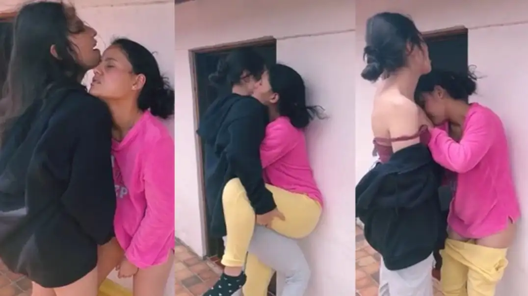 Hot Desi Lesbian Sex Two Girls Secret Viral Video