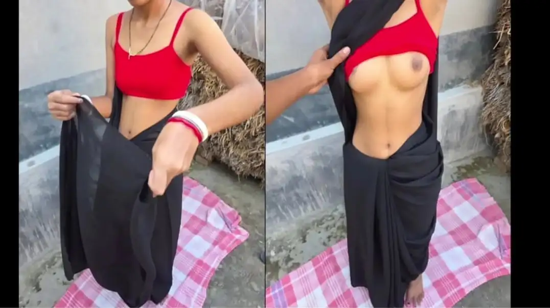 Real Indian girlfriend hot romance with boyfriend small boobs private moment