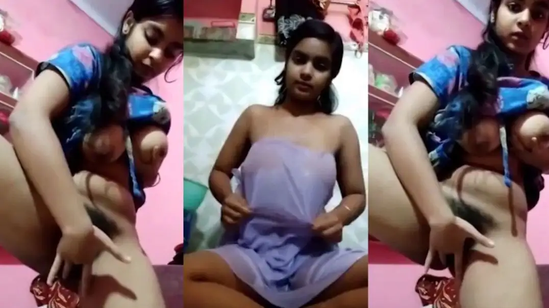 Desi Bengali Girl Hot Private Moment Playing With Her Big Boobs