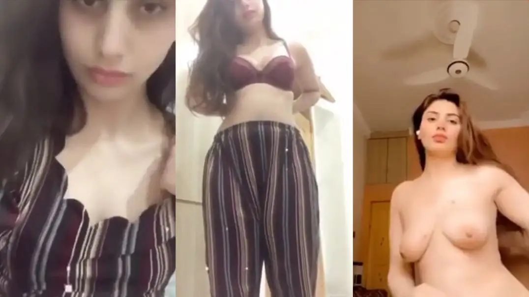 Hot Desi bhabhi private nude show for horny fans