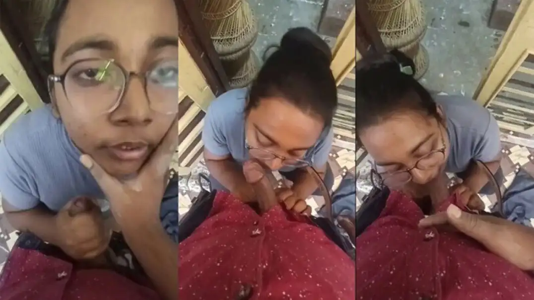 Hot Desi Wife Deep Throat Blowjob Private Show