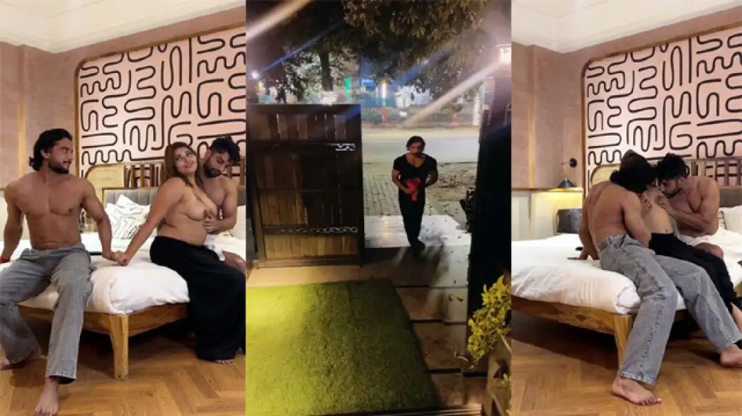 Desi couple Preeti Puneet ka secret xxx date night with hot stud