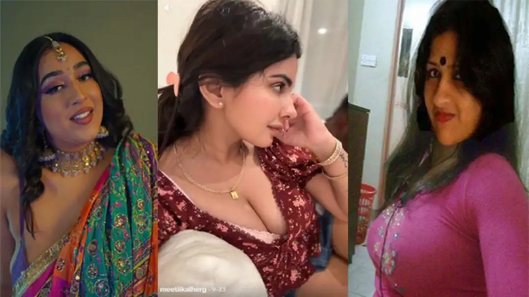 Desi Hot OnlyFans Threesome with Meetii Kalher & Rakhi Gill