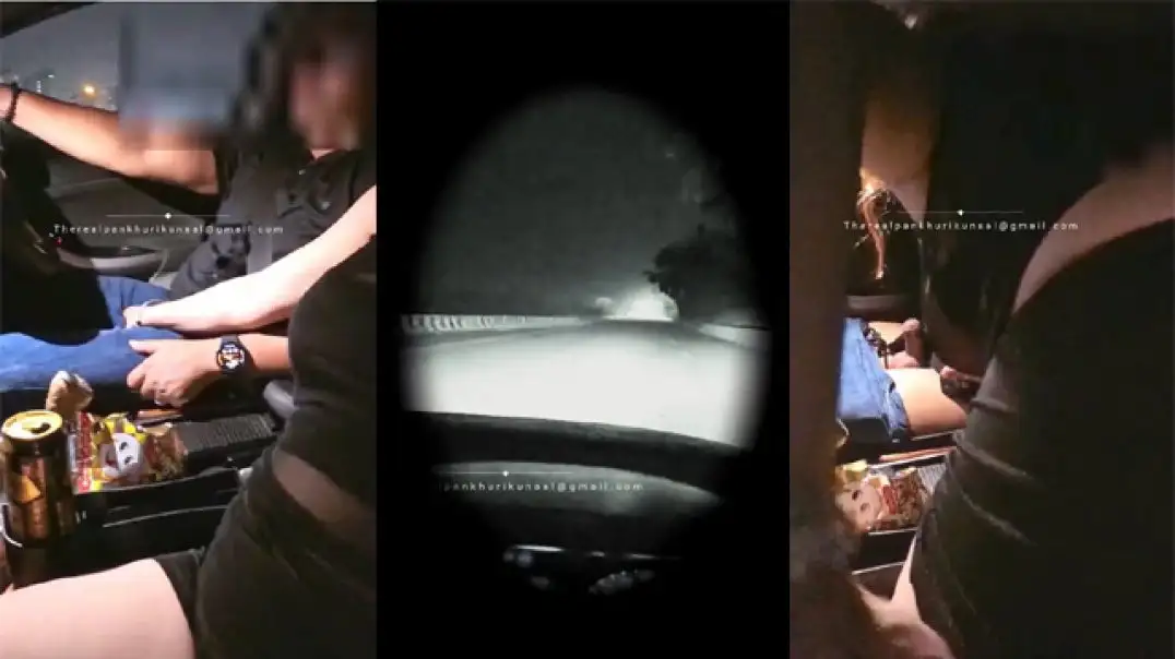 Hot Car Sex with Pankhuri Secret Private Ride