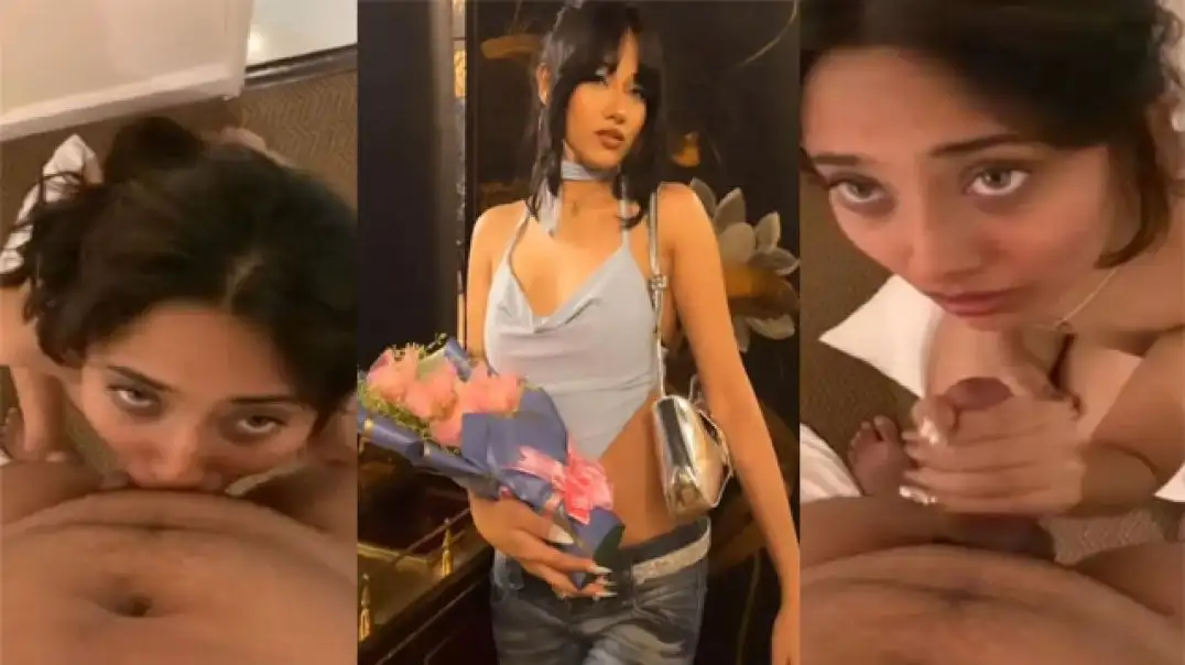 Hot Desi Babe Sucks Dick Deepthroat Romance