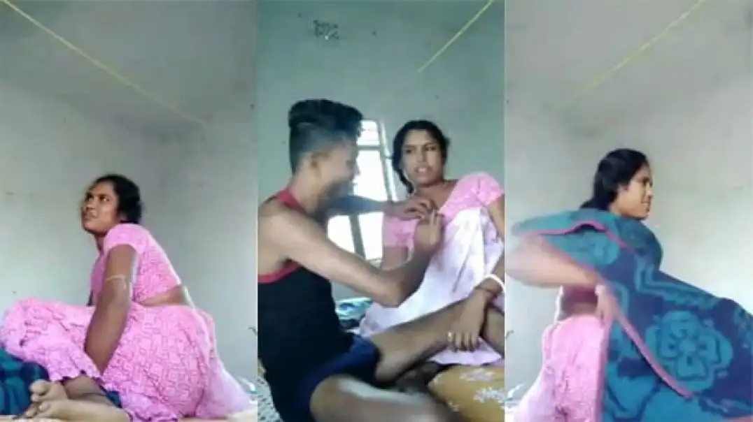 Brother-in-law secretly romances curvy sister-in-law in saree