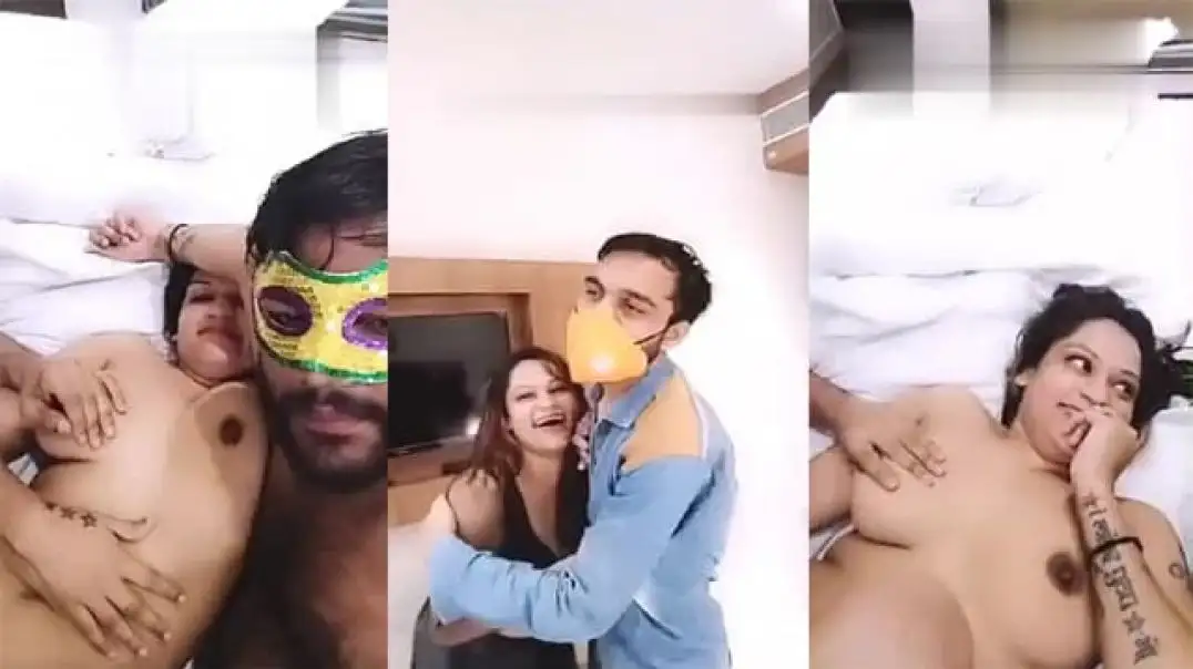 Desi Couple Threesome Hot Hotel Romance