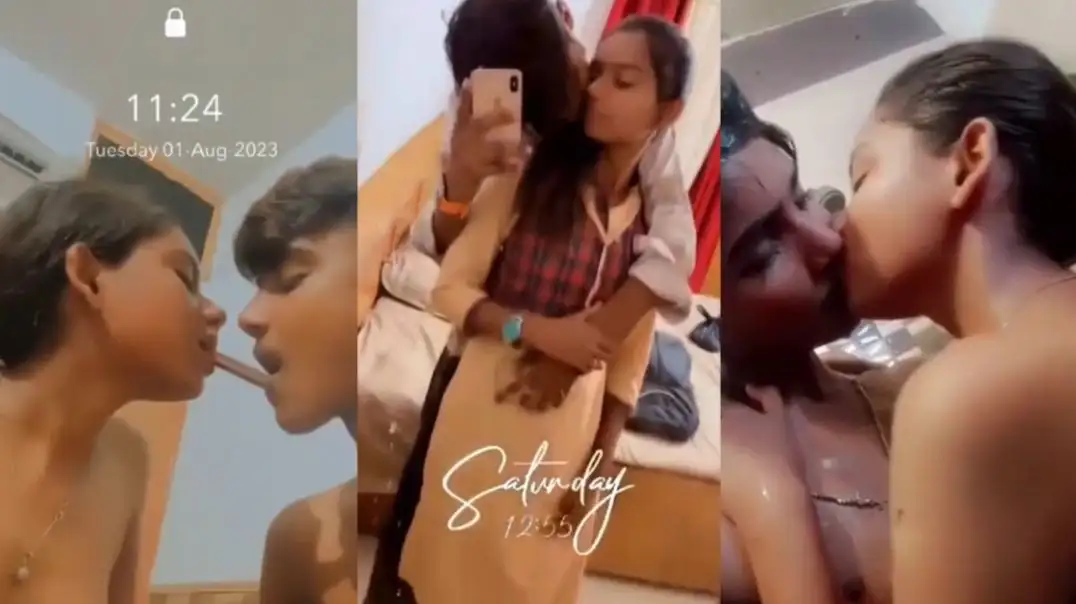 Hot Desi Romance Kissing Viral Video 2024