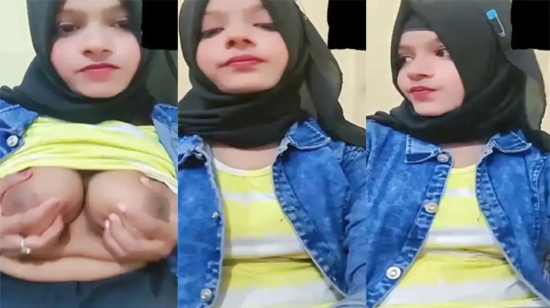 Desi hijabi bombshell flaunts her hot curves secretly