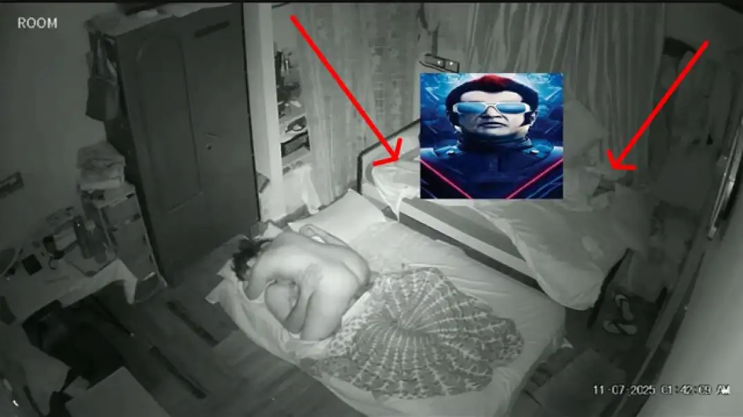 Midnight Desi Couple Caught CCTV Hot Romance