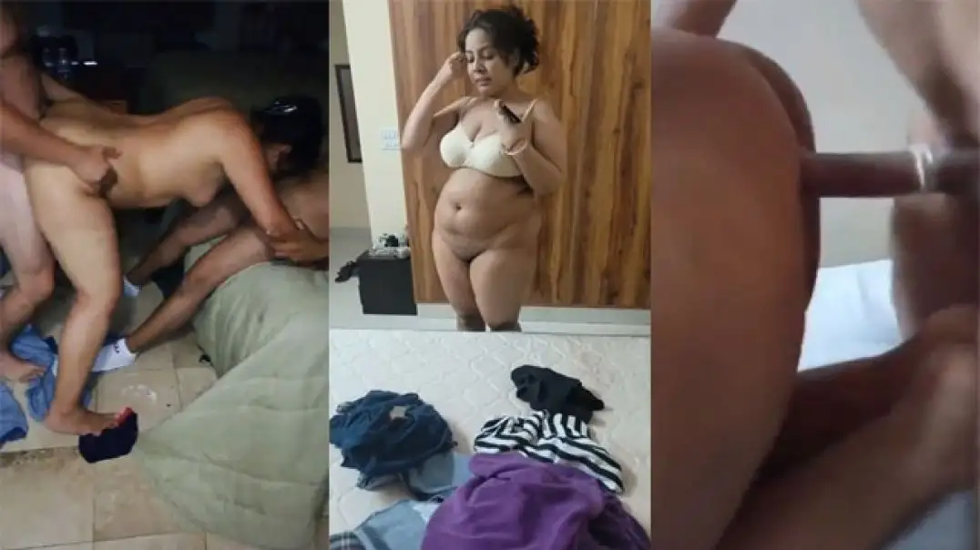 Hot Desi Office Milf Wife's Secret VIP Hotel Sex Party