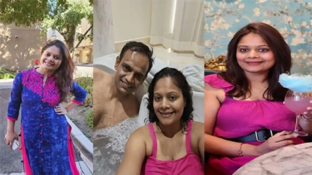 Desi couple caught in steamy private moment with hot wife