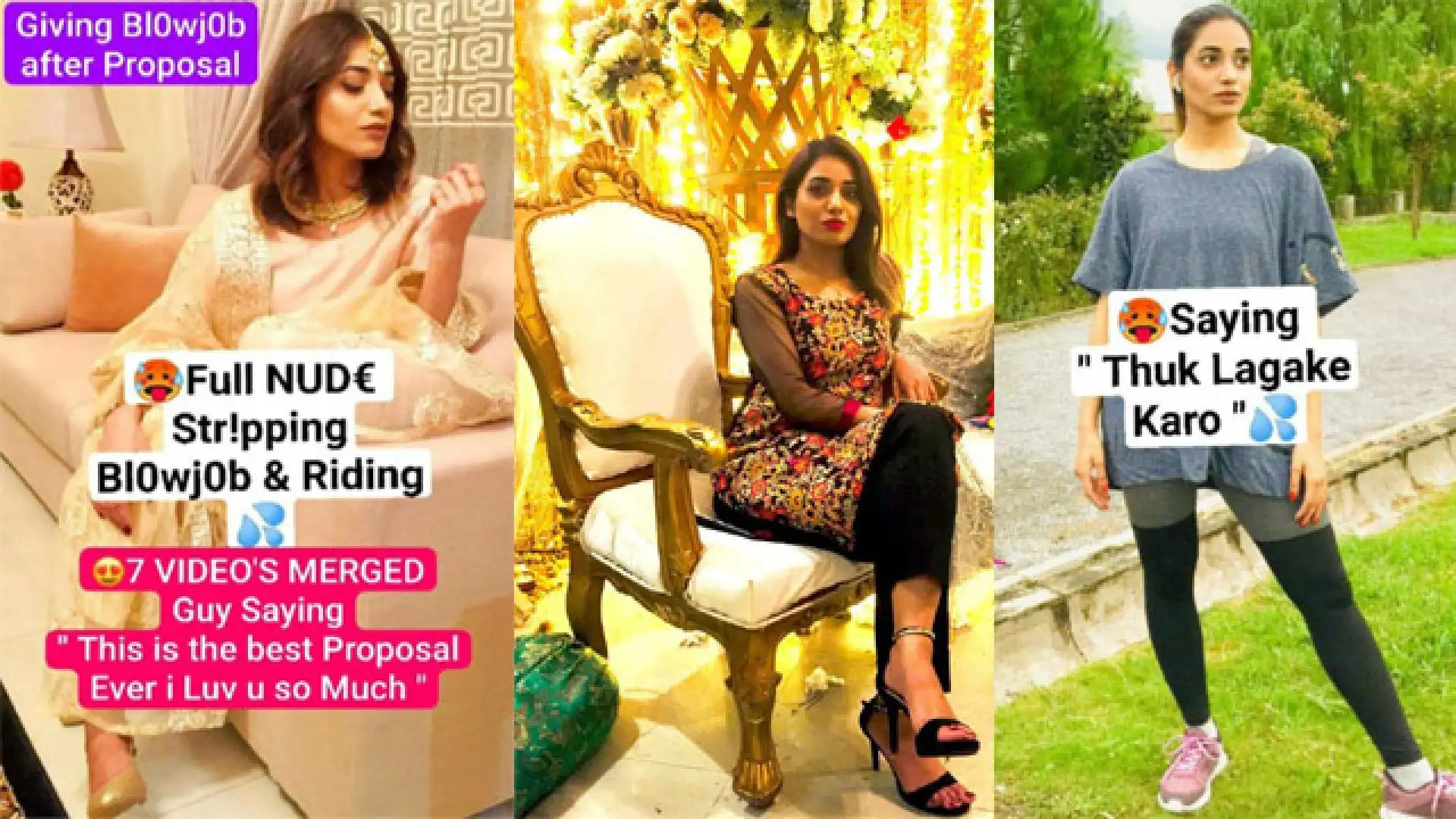 Viral Hot Proposal Girl Gives Blowjob Saying Thuk Lagake Karo