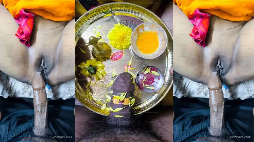 Hot Tamil Wife's Secret Puja Night Revealed Tonight