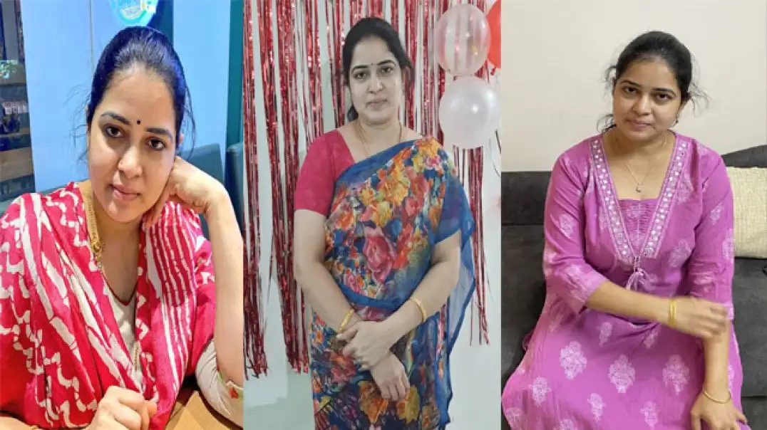 Hot Telugu mom Harika secret affair with son leaked scandal video