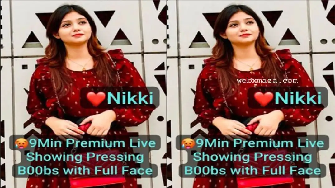 Desi insta queen Nikki ki private premium hot show leaked