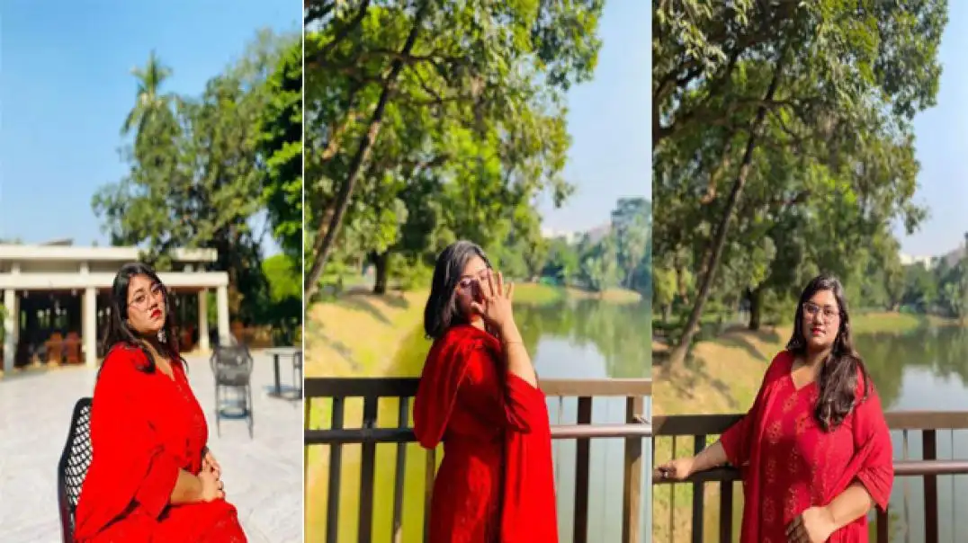 Horny Desi Tank Girl Licks Boobs Hotly