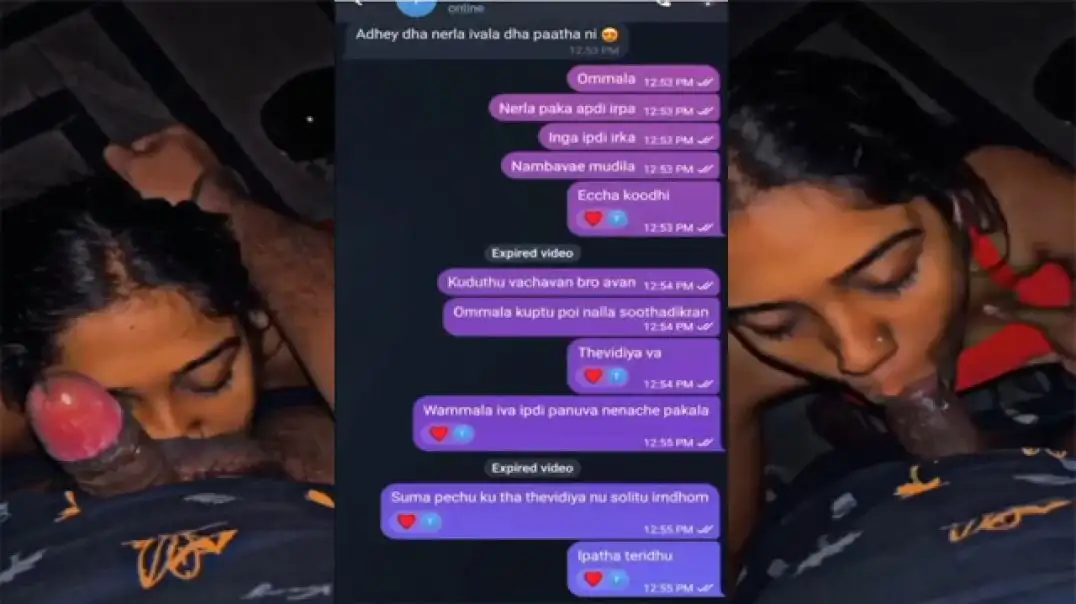 Desi girlfriend ka private hot moment sucking his dick