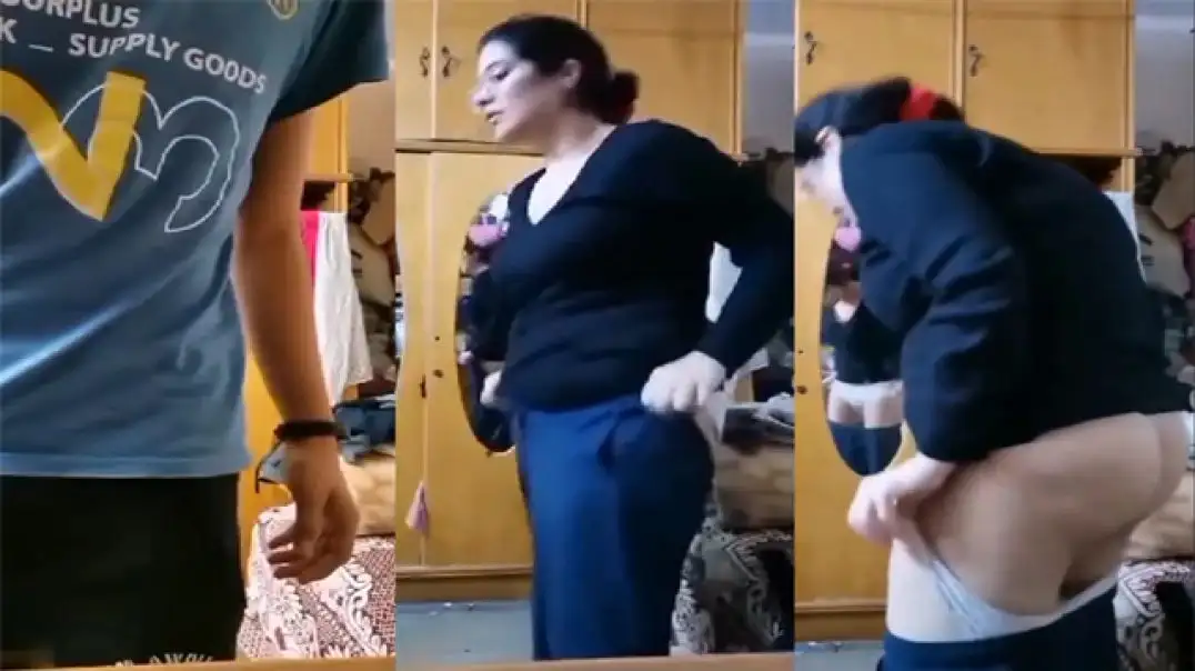 Sister caught naked changing pants hot private moment with brother