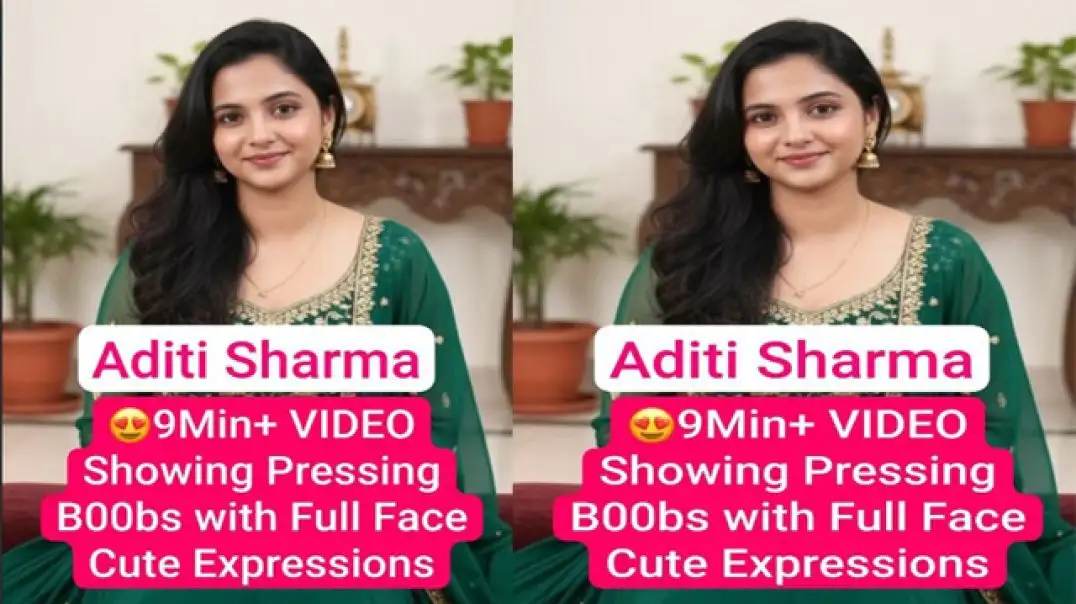 Aditi Sharma Live Hot Private Moment Pressing Boobs Secretly