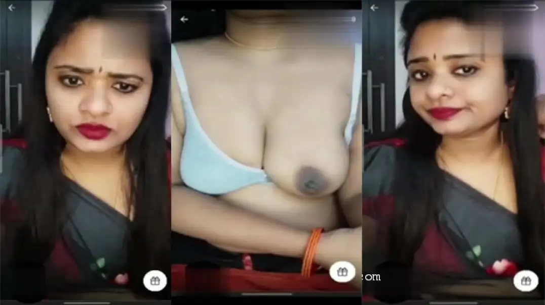 Telugu Wife Reveals Secret Hot Live Show on Tango