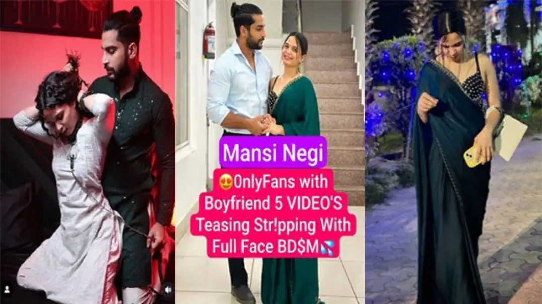 Hot Desi Model Mansi Negi Shows OnlyFans Secrets with Boyfriend