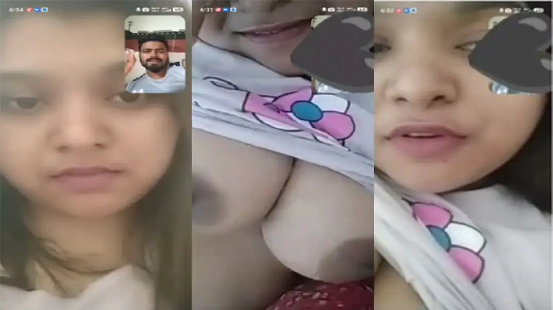 Desi Cute Girl Shows Hot Boobs with Boyfriend Private Video