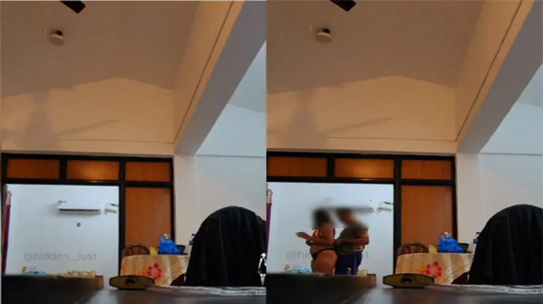 Hot Wife Shamy Laura Seduces Homestay Owner Secret Desi Lust