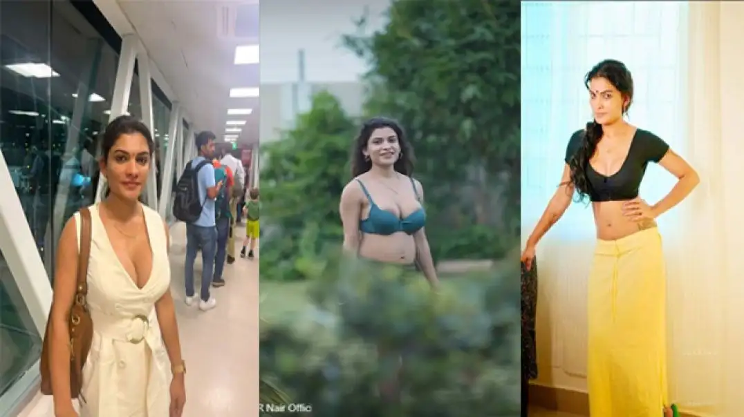 Mallu Model Resmi Nair Hot Blowjob & Naughty Tits Scenes