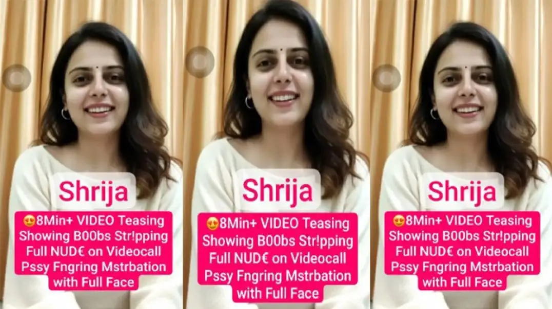 Desi babe Shrija ka secret nude video with hot stripping action