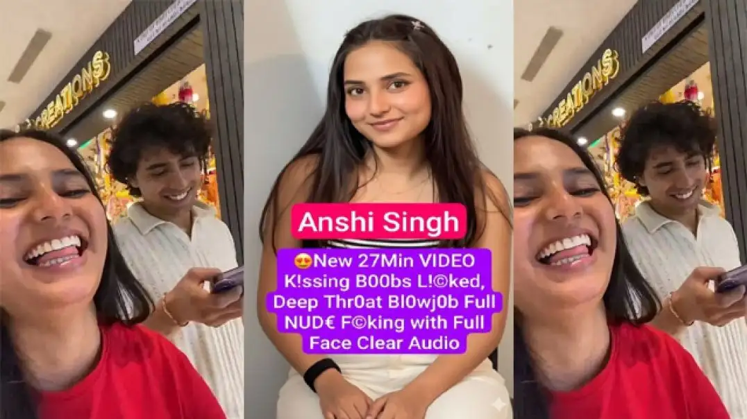 Anshi Singh ka hot boyfriend gives deep blowjob cum shower