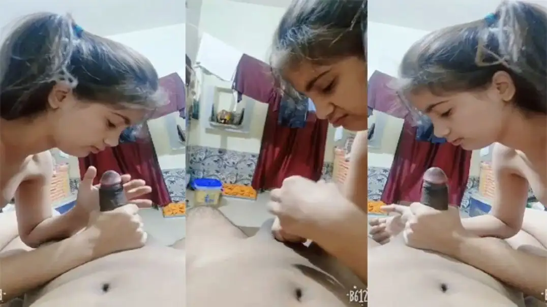 Hot Desi Girlfriend Gives Epic Blowjob to Big Dick