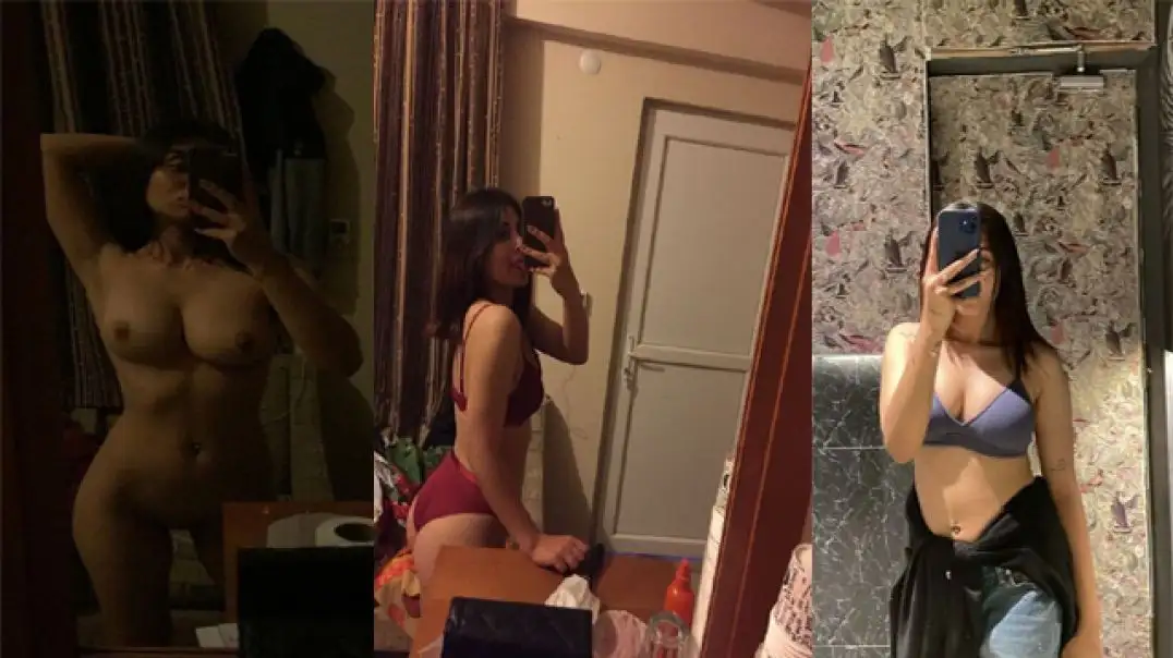 Desi girlfriend secretly flaunts her hot body for you
