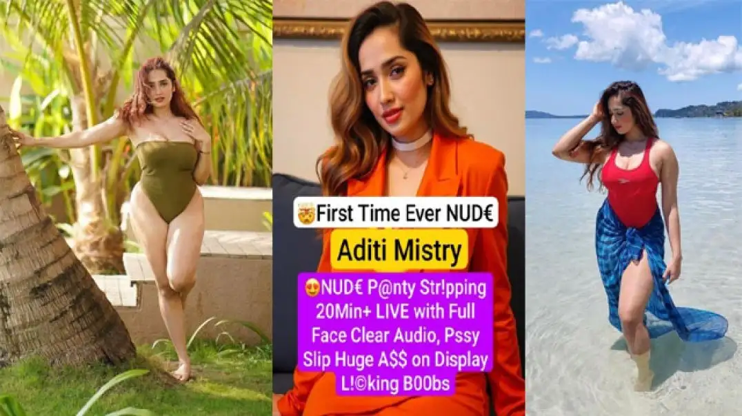 Aditi Mistry Live Private Romance Secret Hot Panty Stripping Show