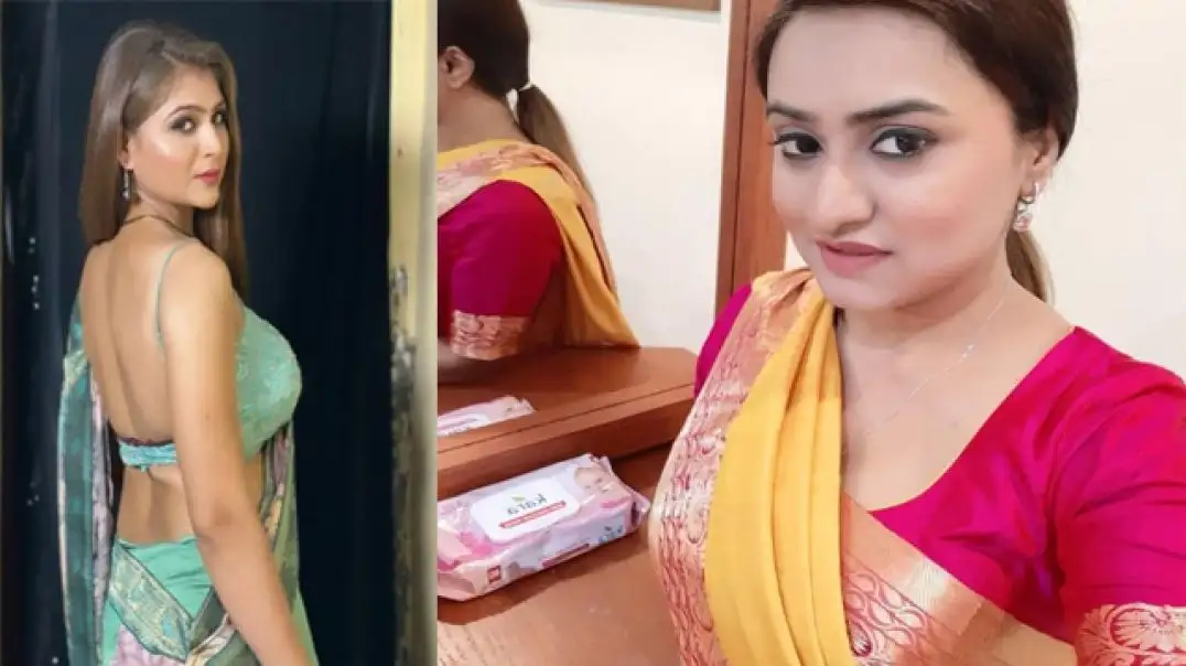 Hiral Radadiya & Jills Mohan Private Hot Lesbian Pool Sex