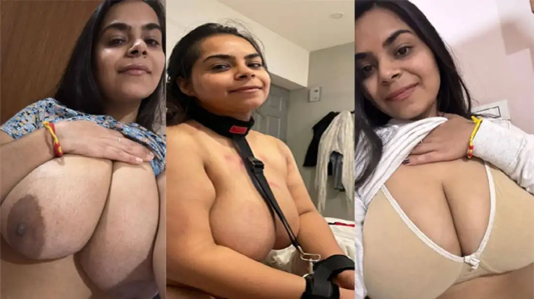 Secret Hot Indian Babe Masturbates with Boobs in Private